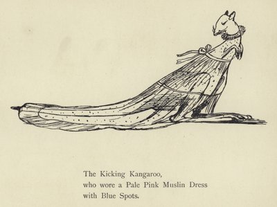 tekmeleyen kanguru by Edward Lear